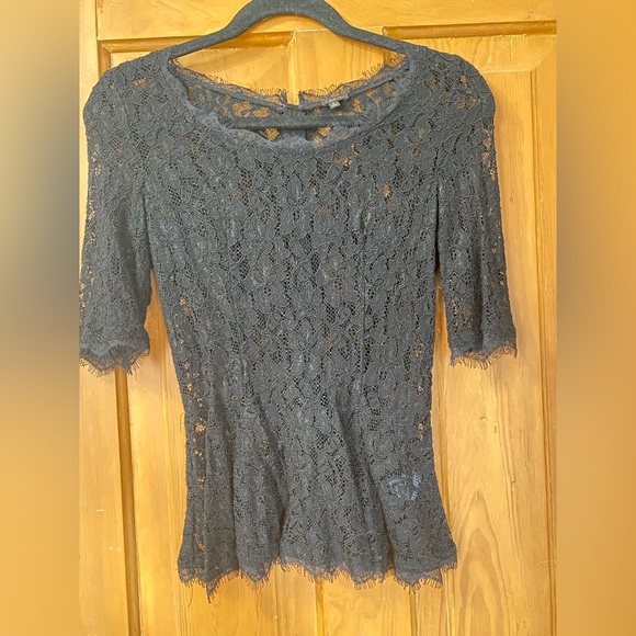 t.Babaton Barrett blouse black size 0 - Picture 3 of 3